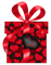Kaz_Creations Valentine Deco Love Hearts Gift Box - PNG gratuit GIF animé