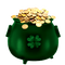Pot Of Gold Coins - Free PNG Animated GIF