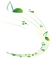 green deco music  notes vert - 免费PNG 动画 GIF