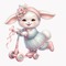 spring bunny - png gratuito GIF animata