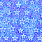 mme blue stars pattern - GIF animasi gratis