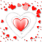 Hearts.Text.Love.White.Red - PNG gratuit GIF animé