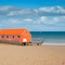 Beach with Orange Cafe - PNG gratuit GIF animé