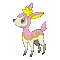 Deerling (Spring) - Animovaný GIF zadarmo animovaný GIF