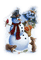 Kaz_Creations Christmas Deco Snowman - ilmainen png animoitu GIF