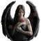 gothic angel by nataliplus - PNG gratuit GIF animé