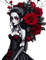 gothic woman - δωρεάν png κινούμενο GIF