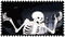 skeleton stamp by thecandycoating - GIF เคลื่อนไหวฟรี GIF แบบเคลื่อนไหว