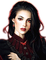 Woman Red Black Gothic - Bogusia - zadarmo png animovaný GIF