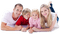 Kaz_Creations Mother Father Children Girl Boy Family - безплатен png анимиран GIF