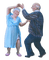 old couple kikkapink woman man - zadarmo png animovaný GIF