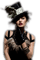 woman in hat bp - gratis png geanimeerde GIF