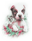 soave animals dog christmas winter pink green - png gratis GIF animado