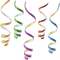 carnival colorful serpentine, ribbons, streamer - zdarma png animovaný GIF