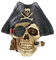 Pirates.skull.pirate.crâne.Victoriabea - zdarma png animovaný GIF