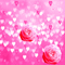 SA / BG / animated.hearts.roses.pulse.pink.idca - Gratis geanimeerde GIF geanimeerde GIF