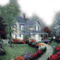landscape  house vintage garden - ücretsiz png animasyonlu GIF