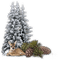 winter trees deer - ingyenes png animált GIF