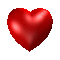 Coeur rouge - GIF animé gratuit GIF animé