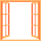orange open window - Ingyenes animált GIF animált GIF