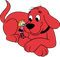 Clifford the Big Red Dog - zadarmo png animovaný GIF