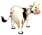 cow by nataliplus - zdarma png animovaný GIF