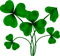 Clovers.Green - δωρεάν png κινούμενο GIF