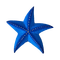 kikkapink deco scrap blue  star sea - bezmaksas png animēts GIF