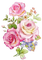 Blumen, Rosen, Rosa Töne - png gratis GIF animasi