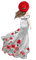 loly33 femme coquelicot - 免费PNG 动画 GIF