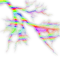 Rainbow lightning arc en ciel - nemokama png animuotas GIF