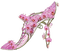 Shoe Pink Orchid Green - Bogusia - ingyenes png animált GIF