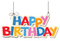 Kaz_Creations Deco Birthday Text Happy Birthday - gratis png animerad GIF
