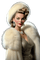 frau, woman, femme, winter, vintage - Free PNG Animated GIF
