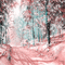 kikkapink background tree lights snow winter - Nemokamas animacinis gif animuotas GIF