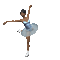 Bailarina - GIF animado gratis GIF animado