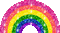 rainbow sparkle - Darmowy animowany GIF animowany gif