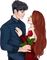 Couple Love Rose - Bogusia - безплатен png анимиран GIF