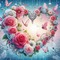 love valentines day background - png gratis GIF animado