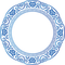 blue circle frame - png ฟรี GIF แบบเคลื่อนไหว