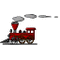 Animated oldweb train gif - Bezmaksas animēts GIF animēts GIF