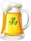 soave patrick  deco beer gold green - PNG gratuit GIF animé