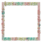 soave frame music note deco border pink green - 無料png アニメーションGIF