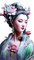 Азиатская женщина - gratis png animerad GIF