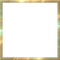 Gold square frame