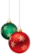 Christmas-balls  jul kula - Free PNG Animated GIF
