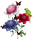 fleurs (perroquet) - GIF animé gratuit GIF animé