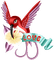 Kaz_Creations Birds Bird Text Love - zdarma png animovaný GIF