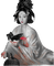kikkapink woman geisha asian oriental japanese - png gratis GIF animasi