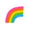 rainbow by milkbbi - gratis png geanimeerde GIF